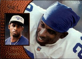 1996 Select #73 Deion Sanders Front