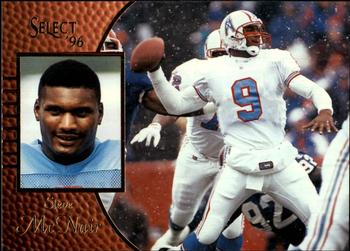 1996 Select #98 Steve McNair Front