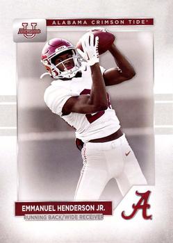 2023 Bowman University Alabama Crimson Tide #7 Emmanuel Henderson Jr. Front