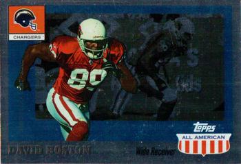 2003 Topps All American - Foil #14 David Boston Front