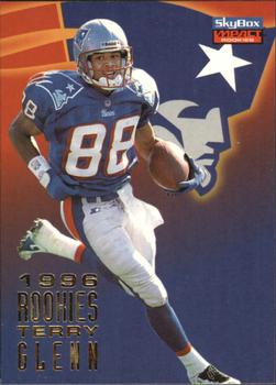 1996 SkyBox Impact Rookies - 1996 Rookies #5 Terry Glenn Front