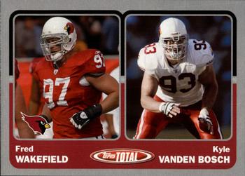 2003 Topps Total - Silver #364 Fred Wakefield / Kyle Vanden Bosch Front