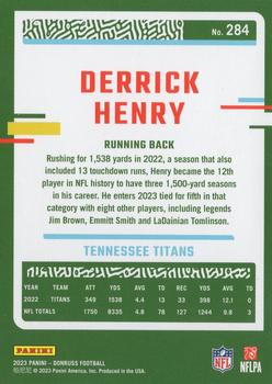 2023 Donruss #284 Derrick Henry Back