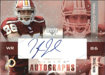 2003 Upper Deck Finite - Autographs #FA-TA Taylor Jacobs Front