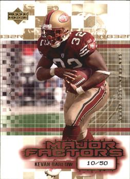 2003 Upper Deck Finite - Gold #120 Kevan Barlow Front