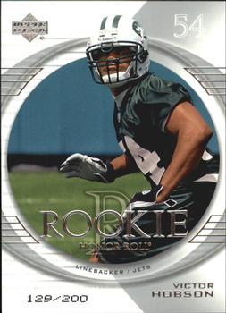2003 Upper Deck Honor Roll - Silver #183 Victor Hobson Front