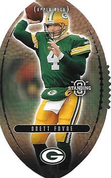 2003 Upper Deck Standing O - Die Cuts #4 Brett Favre Front