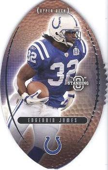 2003 Upper Deck Standing O - Die Cuts #33 Edgerrin James Front