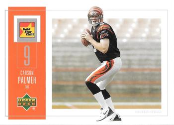 2003 Upper Deck Gold Star Chili Cincinnati Bengals #2 Carson Palmer Front