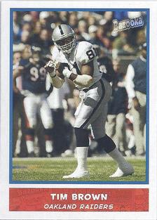 2004 Bazooka - Minis #12 Tim Brown Front