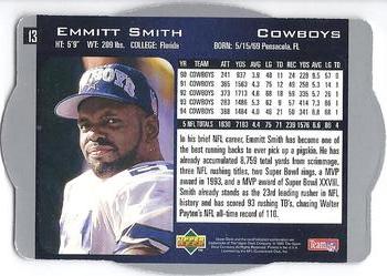 1996 SPx #13 Emmitt Smith Back