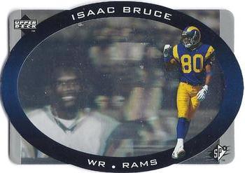 1996 SPx #47 Isaac Bruce Front