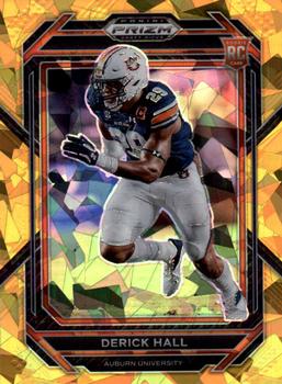 2023 Panini Prizm Draft Picks - Prizms Gold Ice #170 Derick Hall Front