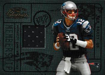 2004 Donruss Classics - Membership VIP Jerseys #M-24 Tom Brady Front