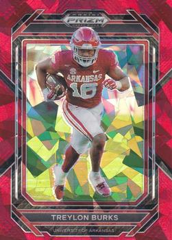 2023 Panini Prizm Draft Picks - Prizms Red Ice #98 Treylon Burks Front