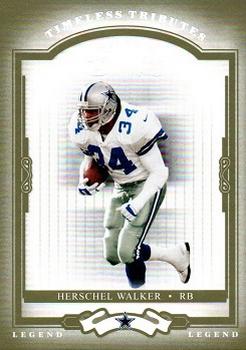 2004 Donruss Classics - Timeless Tributes Green #118 Herschel Walker Front