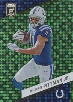 2023 Donruss Elite - Green Disco #75 Michael Pittman Jr. Front