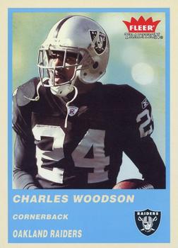 2004 Fleer Tradition - Blue #182 Charles Woodson Front