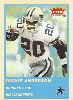 2004 Fleer Tradition - Blue #312 Richie Anderson Front