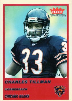 2004 Fleer Tradition - Crystal #293 Charles Tillman Front