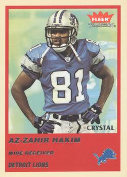 2004 Fleer Tradition - Crystal #300 Az-Zahir Hakim Front