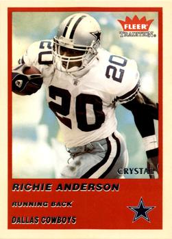 2004 Fleer Tradition - Crystal #312 Richie Anderson Front