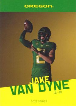 2022 ONIT Athlete Oregon Ducks #NNO Jake Van Dyne Front