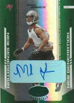 2004 Leaf Certified Materials - Mirror Emerald Signatures #186 Mark Jones Front