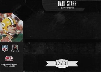 2004 Leaf Limited - Material Monikers #MM-3 Bart Starr Back