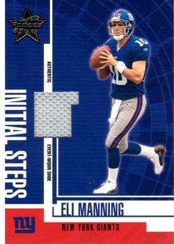 2004 Leaf Rookies & Stars - Initial Steps Shoe #IS-1 Eli Manning Front