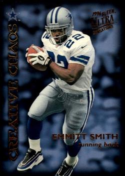 1996 Ultra Sensations - Creative Chaos #1A Emmitt Smith Front