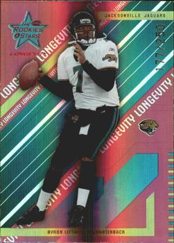 2004 Leaf Rookies & Stars Longevity - Ruby #42 Byron Leftwich Front