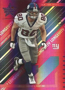 2004 Leaf Rookies & Stars Longevity - Ruby #60 Jeremy Shockey Front