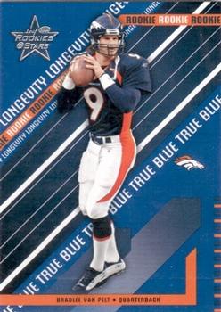 2004 Leaf Rookies & Stars - Longevity True Blue #126 Bradlee Van Pelt Front