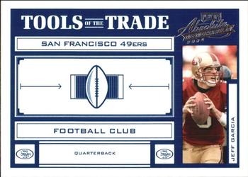 2004 Playoff Absolute Memorabilia - Tools of the Trade #TT-38 Jeff Garcia Front