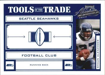 2004 Playoff Absolute Memorabilia - Tools of the Trade #TT-80 Shaun Alexander Front