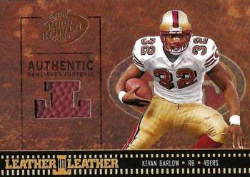 2004 Playoff Hogg Heaven - Leather in Leather #LL-8 Kevan Barlow Front