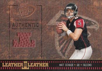 2004 Playoff Hogg Heaven - Leather in Leather #LL-37 Matt Schaub Front