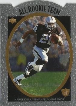 1996 Upper Deck Silver Collection - All-Rookie Team #AR13 Napoleon Kaufman Front