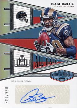 2023 Panini Plates & Patches - All Hall #AH-IB Isaac Bruce Front