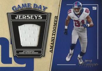 2004 Playoff Prestige - Game Day Jerseys #GJ-6 Amani Toomer Front