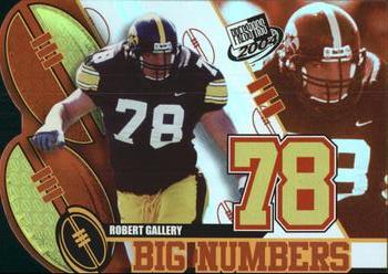 2004 Press Pass - Big Numbers #BN7 Robert Gallery  Front