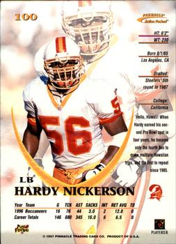 1997 Action Packed #100 Hardy Nickerson Back