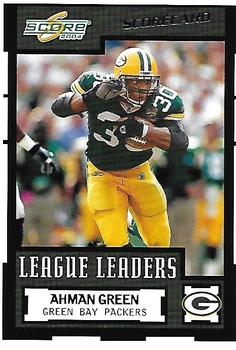 2004 Score - Scorecard #354 Ahman Green Front