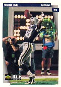 1997 Collector's Choice #160 Michael Irvin Front