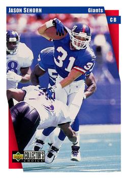 1997 Collector's Choice #478 Jason Sehorn Front