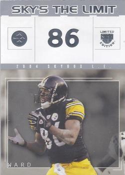 2004 SkyBox LE - Sky's the Limit #8 SL Hines Ward  Front