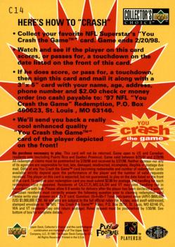 1997 Collector's Choice - You Crash the Game #C14 Tony Martin Back