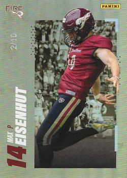 2023 Panini Rhein Fire - Gold #NNO Max Eisenhut Front