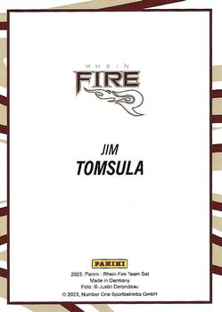2023 Panini Rhein Fire - Gold #NNO Jim Tomsula Back